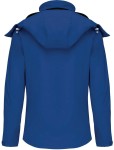 Kurtka Softshell KA414 w kolorze chabrowym tył