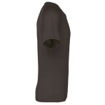 Koszulka sportowa PA438 w kolorze ciemnoszarym bok