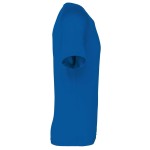 Koszulka sportowa PA438 w kolorze chabrowym bok