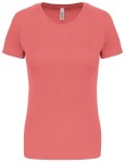 Koszulka sportowa PA439 w kolorze koralowym przód