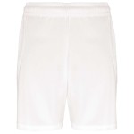 Krótkie spodenki dziecięce PA103  w kolorze białym przód