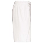 Krótkie spodenki męskie PA101 w kolorze białym bok