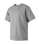 Koszulka oversize Stage w kolorze ciemnoszarym melanż bok