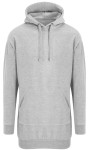 Długa bluza AWJH015 w kolorze jasnoszarym melanż przód