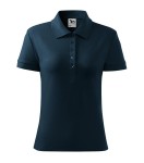 Koszulka Polo Cotton w kolorze granatowym przód