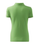 Koszulka Polo Cotton w kolorze groszkowym tył