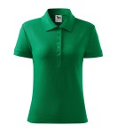 Koszulka Polo Cotton w kolorze zieleni traw przód