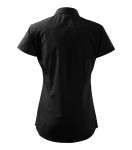 Koszula z krótkim rękawem Chic w kolorze czarnym tył