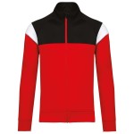 Bluza dresowa PA390 w kolorze czerwonym przód