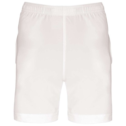 Spodenki sportowe PA1025 w kolorze białym przód