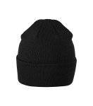 Czapka beanie w kolorze czarnym tył