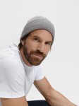 Czapka beanie szara