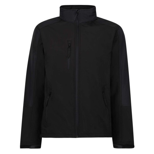 Kurtka Softshell Retra650 w kolorze czarnym przód