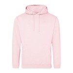 Bluza z kapturem AWJH001 w kolorze Baby pink przód