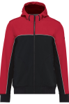 Kurtka Softshell WK450 w kolorze Black/Red przód