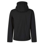 Kurtka Softshell RETRA701 w kolorze Black/Classic Red tył