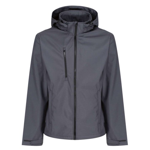 Kurtka Softshell RETRA701 w kolorze Seal Grey/Black tył