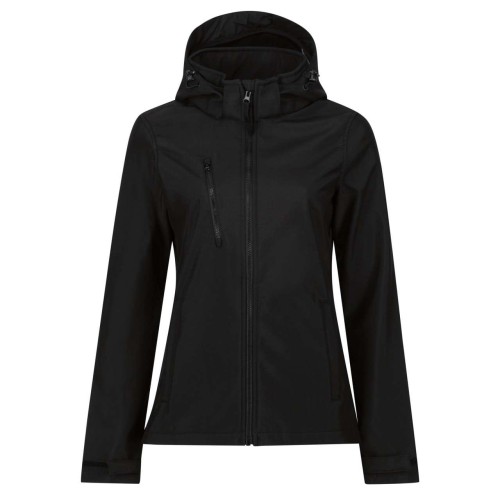 Kurtka softshell Retra702  w kolorze Black przód