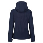 Kurtka softshell Retra702  w kolorze Navy/French Blue tył