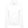 Bluza męska z kapturem bawełniana z nadrukiem/haftem – KA476 - white
