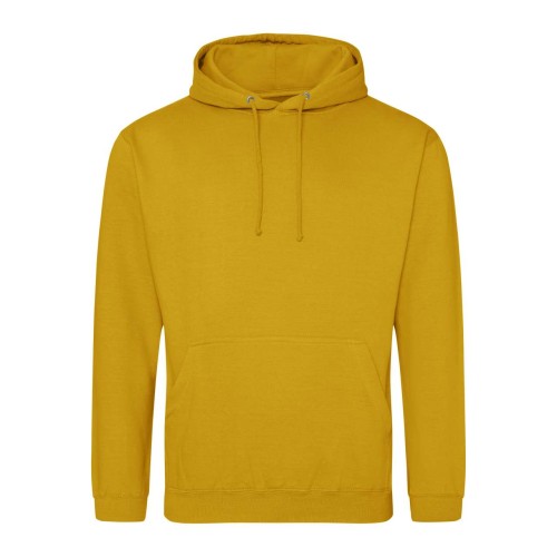 Bluza z kapturem AWJH001 w kolorze Mustard przód