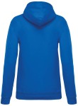 Bluza z kpaturem KA473 w kolorze Light Royal Blue tył