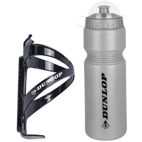 Bidon Dunlop z uchwytem w kolorze szarym