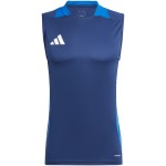 Koszulka treningowa Adidas Tiro 24 w kolorze granatowym przód