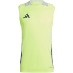 Koszulka treningowa Adidas Tiro 24 w kolorze limonkowym przód