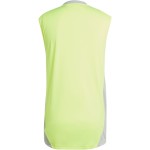 Koszulka treningowa Adidas Tiro 24 w kolorze limonkowym tył