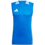 Koszulka treningowa Adidas Tiro 24 w kolorze niebieskim przód