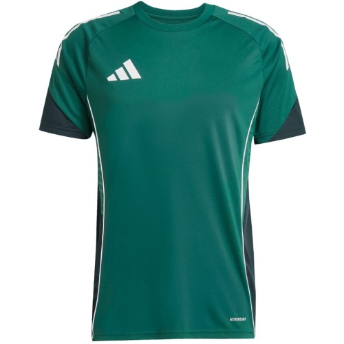 Koszulka treningowa Adidas Tiro 25 w kolorze zielonym przód