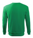 Bluza bez kaptura Malfini 406 Essential w kolorze zieleni traw tył