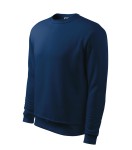 Bluza bez kaptura dziecięca Malfini 406 Essential w kolorze ciemnoniebieski bok