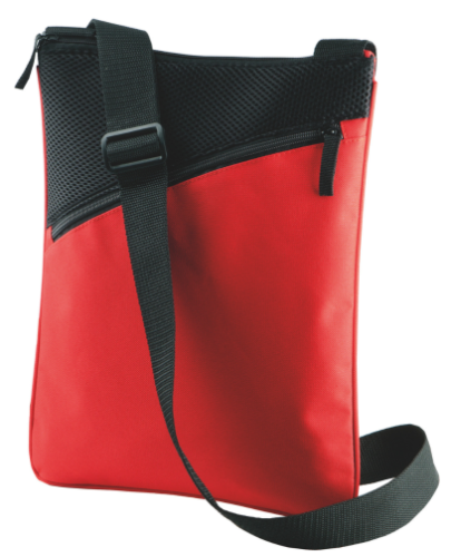 Torba na tablet/dokumenty KI0304 w kolorze czerwonym