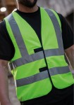 Kamizelka odblaskowa KXVR Hannover zapięcie