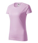 Koszulka damska Basic w kolorze orchid bok