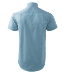Koszula z krótkim rękawem chic w kolorze błękitnym tył