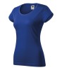 Koszulka slim fit damska z nadrukiem/haftem logo firmy - Malfini Viper 161 - Chabrowa #Polecamy