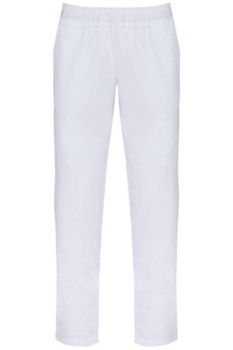 Spodnie medyczne WK704  w kolorze białym przód