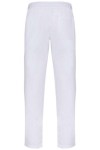 Spodnie medyczne WK704  w kolorze białym tył