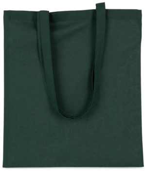 Torba na zakupy 130 g/m2 z nadrukiem logo firmy - KI0223 - leśna zieleń