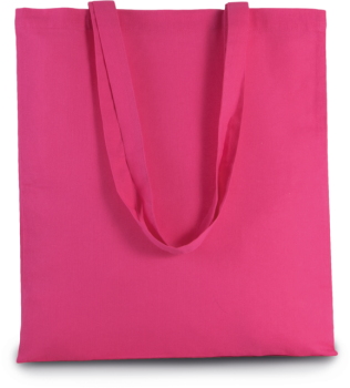 Torba na zakupy 130 g/m2 z nadrukiem logo firmy - KI0223 - magenta