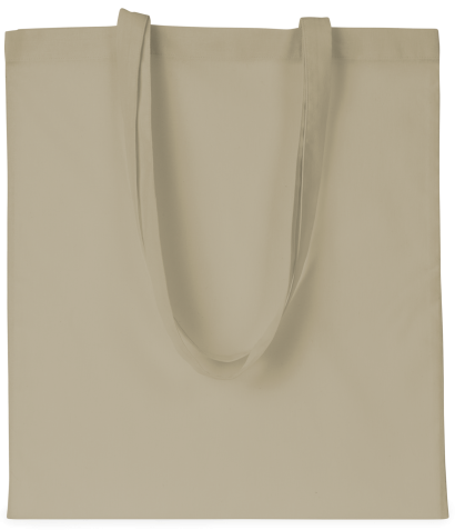 Torba na zakupy KI0223 w kolorze piaskowym