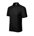 Koszulka polo robocza Rimeck R22 w kolorze czarnym bok