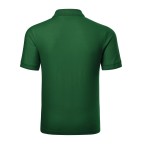Koszulka polo robocza Rimeck R22 w kolorze zieleni butelkowej tył