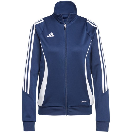 Bluza treningowa damska Adidas Tiro 24 w kolorze granatowym przód