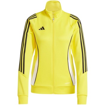 Bluza treningowa damska adidas Tiro 24 Training z nadrukiem herbu klubu - Tiro 24 - Żółta