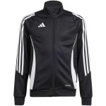 Bluza treningowa dziecięca Adidas Tiro 24 w kolorze czarnym przód