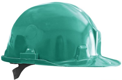 Hełm ochronny REIS Kaspe-z w kolorze zielonym